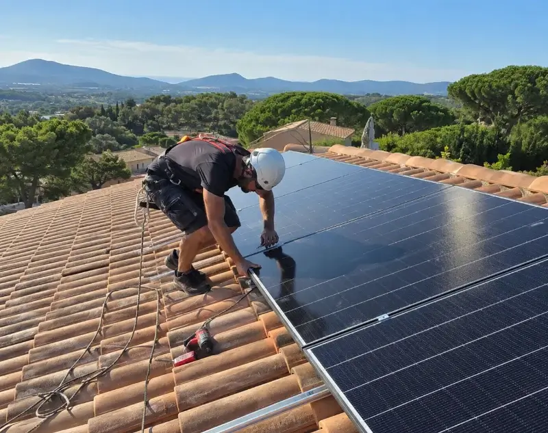 Installateur panneaux solaires Préguillac — pose photovoltaïque sur toiture