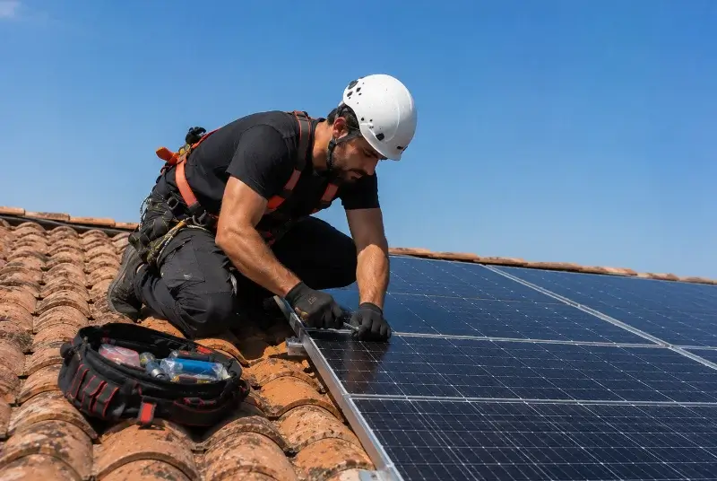 Maintenance et monitoring de panneaux solaires à Préguillac